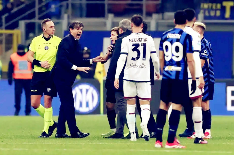 国际米兰防守失误频频，意甲战绩下滑